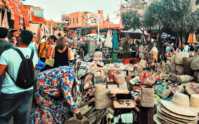 souks in marrakech