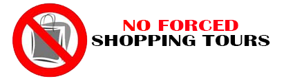 no shopping tours